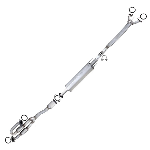 Northeastern Exhaust | Stainless Steel Exhaust Resonator & Catalytic Converter Fits 2009–2020 Nissan Maxima 3.5L | EPA-Approved | Direct-Fit Replacement