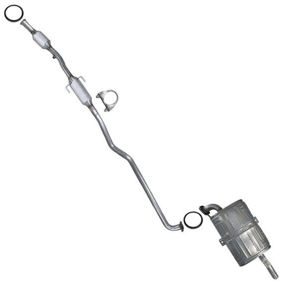 Northeastern Exhaust Stainless Steel Exhaust System Kit Fits 1998–2002 Toyota Corolla 1.8L & Chevrolet Prizm 1.8L – Direct Fit with EPA-Approved