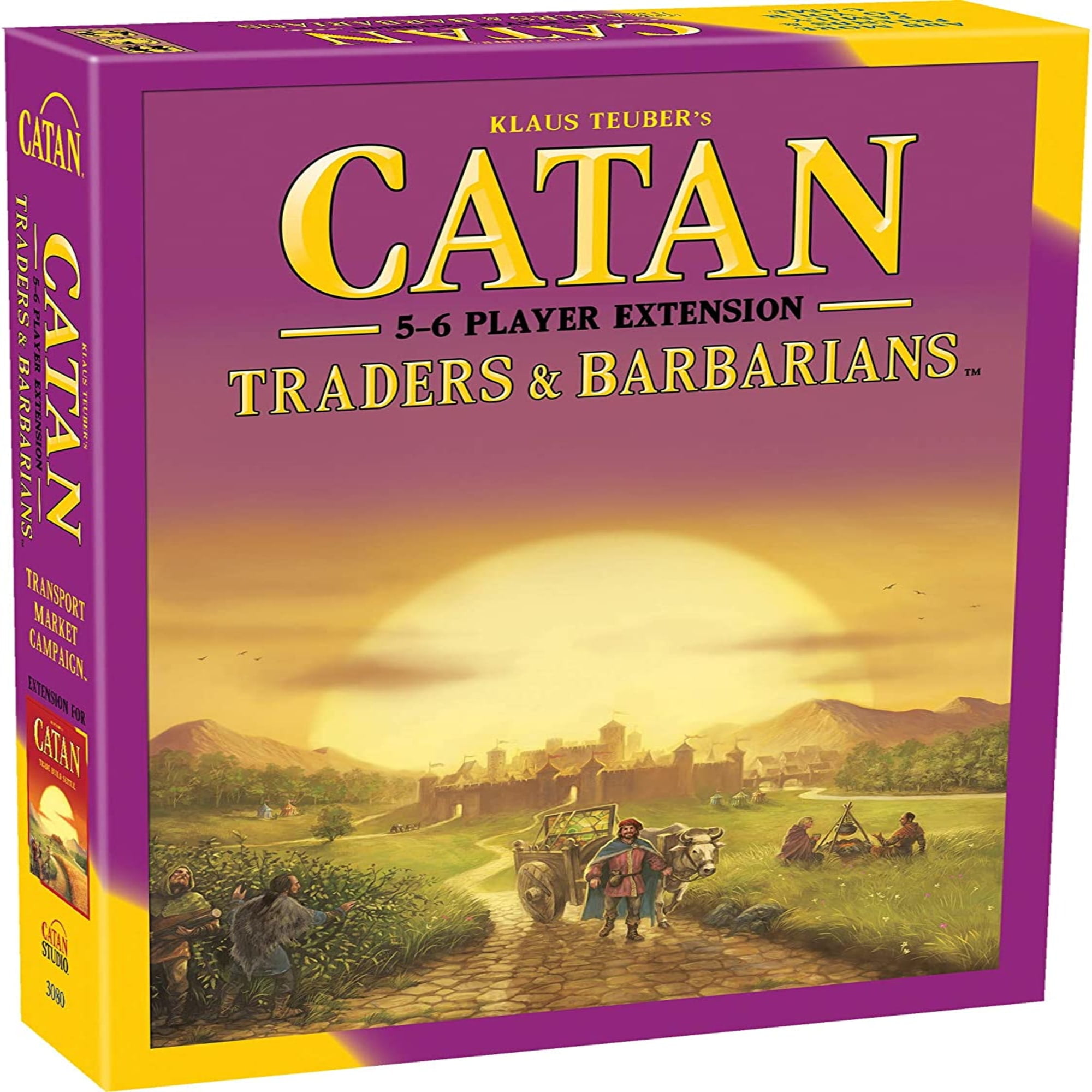 Catan Strategy Board Game Traders & Barbarians 56 Player Extension for Ages 10 and up, from