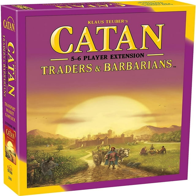 Catan Strategy Board Game Traders & Barbarians 56 Player Extension