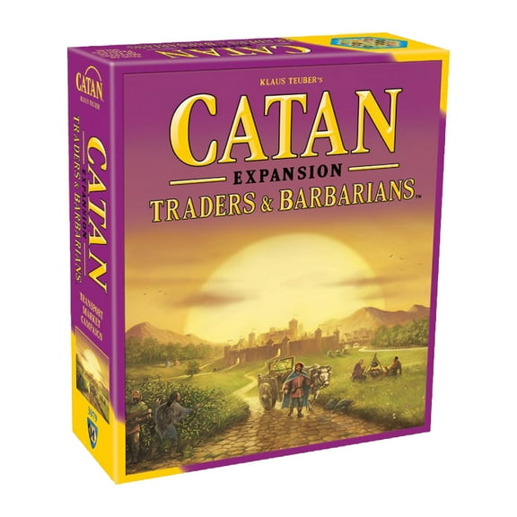 Catan 5E: Traders & Barbarians Expansion Strategy Board Game for Ages 10+, from Asmodee