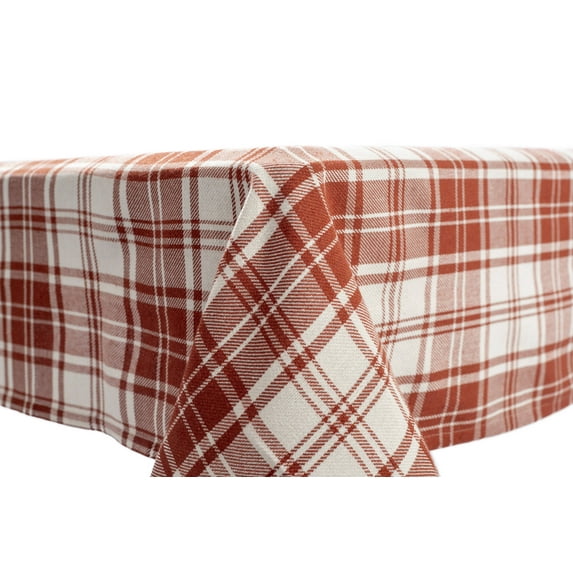 Catania Plaid 100% Cotton Tablecloth 70" Round