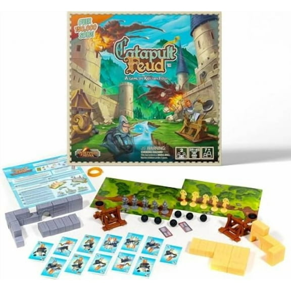 Catapult Feud Base Game by Vesuvius Media - SEALED