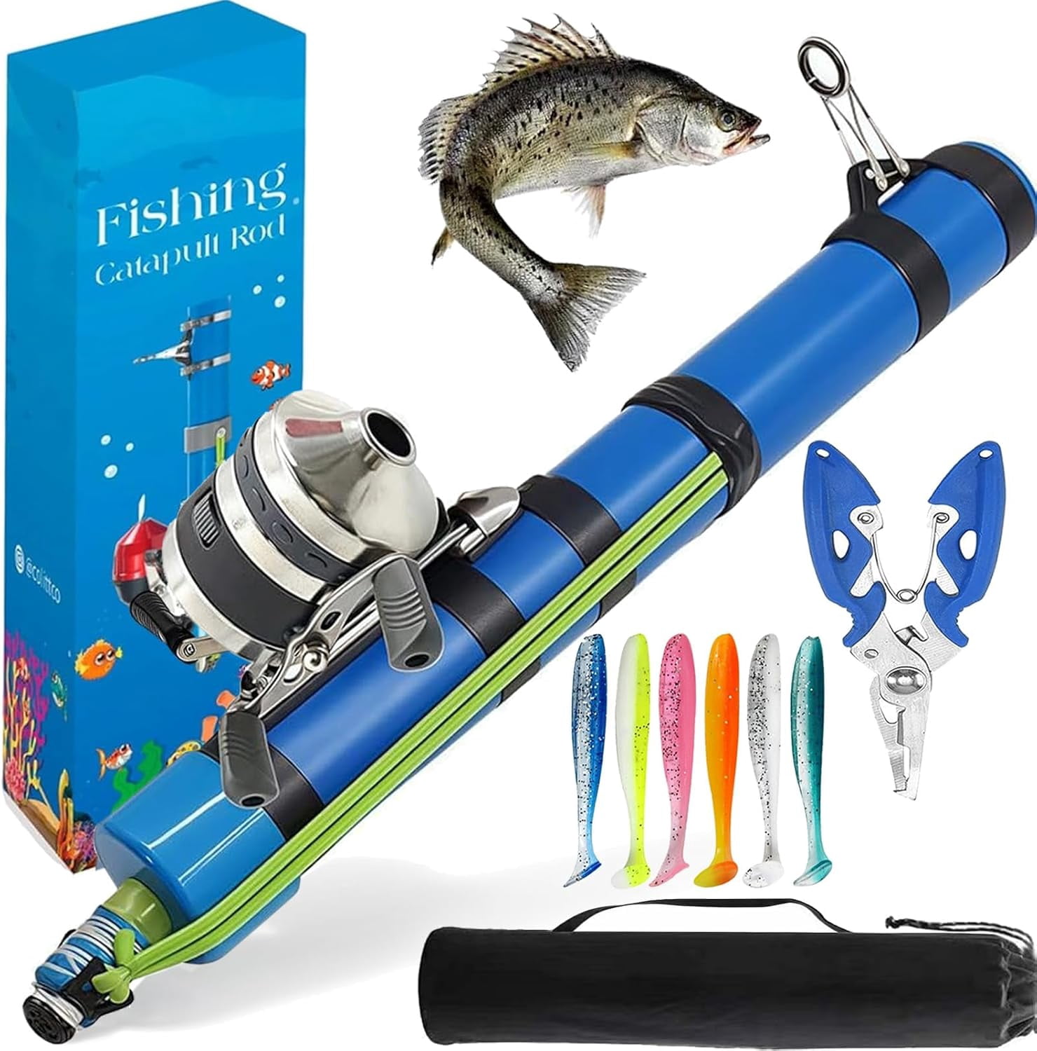 compact fly fishing rod Rigged & Ready X5 Combo with 2 Reels & Case – Super Compact, Multi-Functional Travel Rod – 1 Rod = 5 Fishing Techniques (Spin, Float, Feeder, & Pack the 9ft 5wt for the little extra oomph needed to punch through windy conditions Tenkara USA UKIYO™ 300 Review