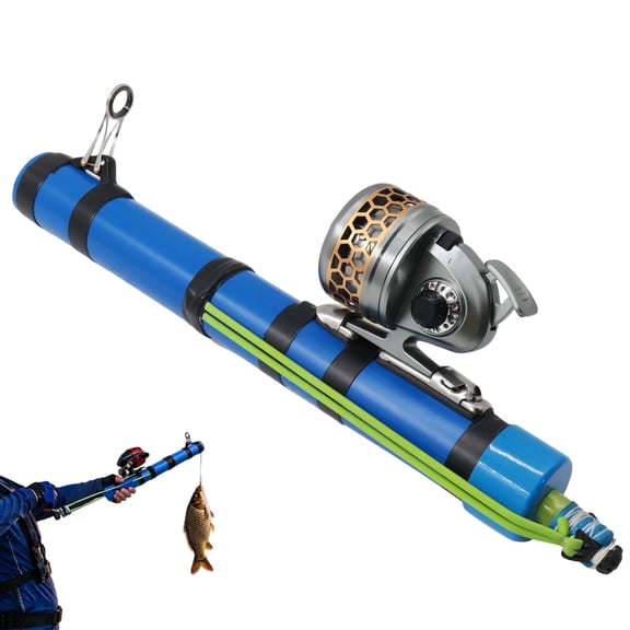 Catapult Fishing Rod, Compact Sling Caster, Effortless Long-Distance Casting, Portable for Shore, Pier and Travel