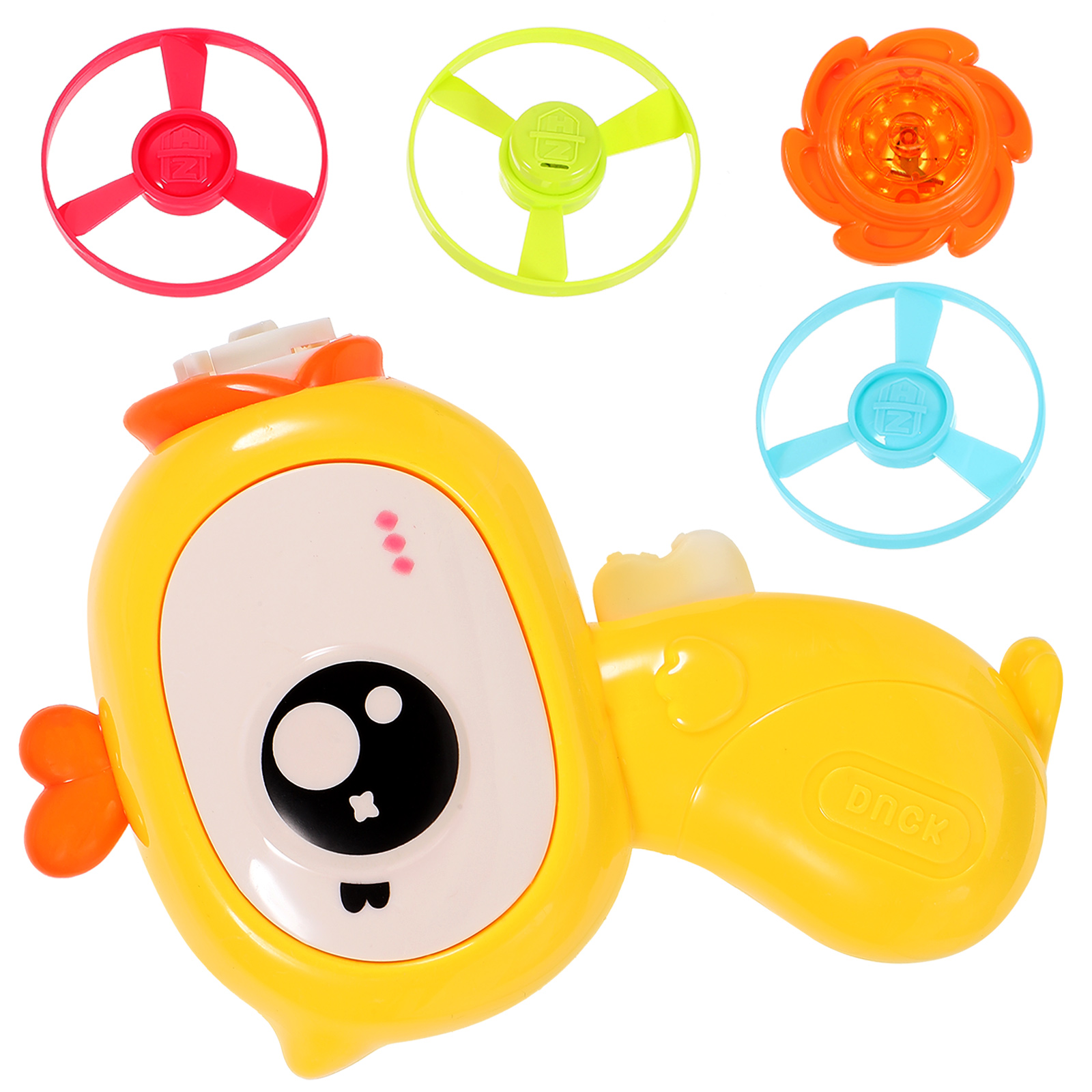 Catapult Flying Saucer Toy Discs Launcher Childrens Toys Kids Playsets