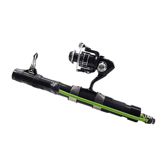 Catapult Rod Compact Telescopic Portable Casting Gear for Saltwater & Freshwater Fishing, Lightweight & Durable Travel Friendly Rod for Outdoor Anglers, Smooth Launching for Long Distance Throws
