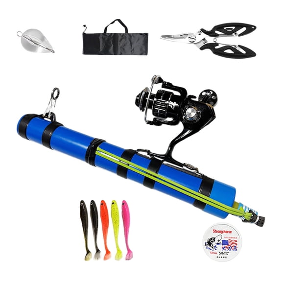 Catapult Rod + Reel Portable Catapult Rod Reel Rocket Pole For Outdoor Anglers Travel Stand Out Drop Shot Hooks Punch Weights Stinky Pants Stringer Catfish Rigs for Bank Whole Catfish Ice Shelter 6