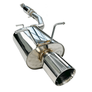 Catback Exhaust Kit for 87-92 Toyota Supra with Dual-Wall Angle Cut Tips