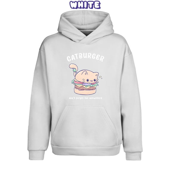 Catburger Pullover Urban Hoodie
