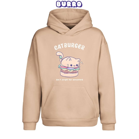 Catburger Pullover Urban Hoodie