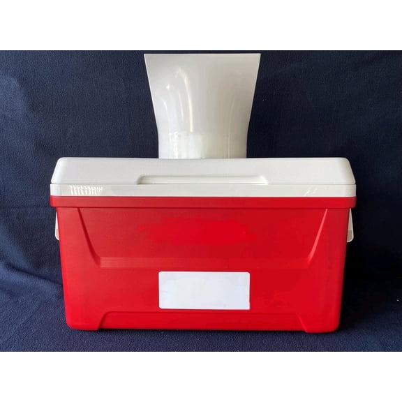 Catch Counter MegaKool 48 Quart MegaMouth Fish Counting Cooler with Igloo, Red and White$$Sport & Recreation Other