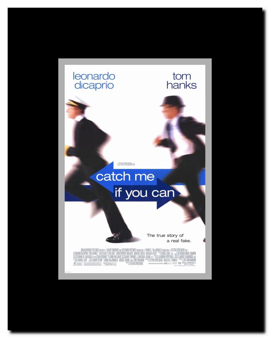 Catch Me If You Can Framed Movie Poster