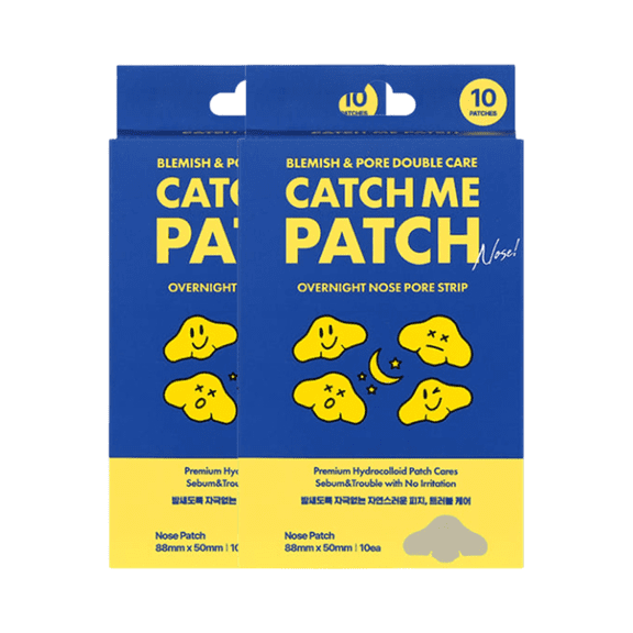 Catch Me Patch Overnight Nose Pore Strip 10pcs x2