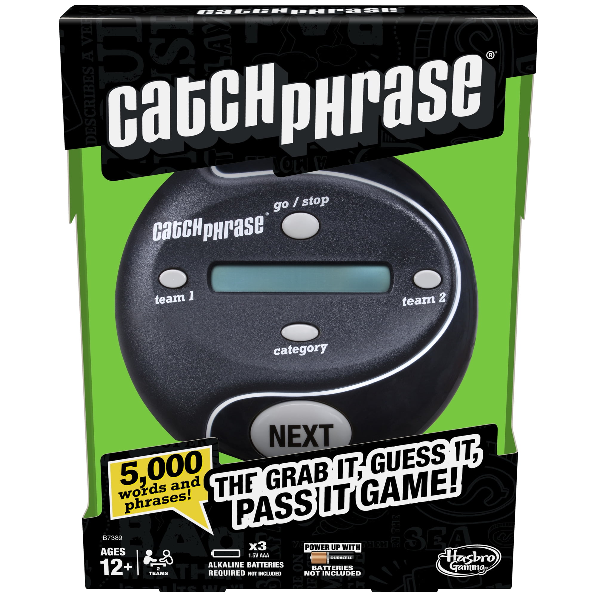 Catch Phrase Electronic Game for Kids and Family Ages 12 and Up, 4+ Players  