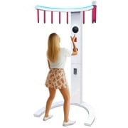 RDYMONKEY Catching Stick Arcade Game Machine, White, Hand Eye Coordination Training, for Party Business and Game Room, 78.7 in Height