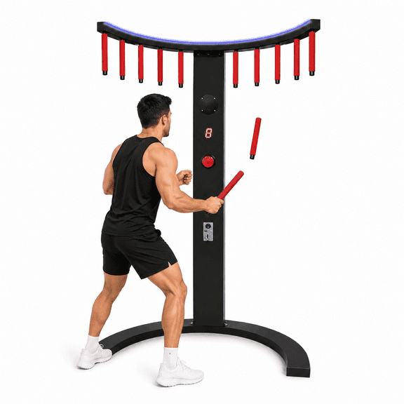 Hand Eye Coordination Training Reflex Sticks, Catching Stick Game, Catching Stick Arcade Game for Party, Business and Family Game Night