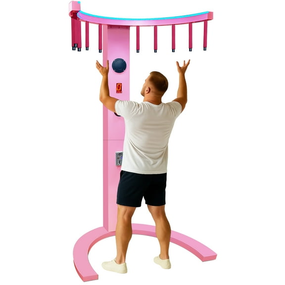 Catch Stick Arcade Game Machine -Hand Eye Coordination Training Catching Stick Game, Coin Operated Party Rental for Events, Carnivals, Bars