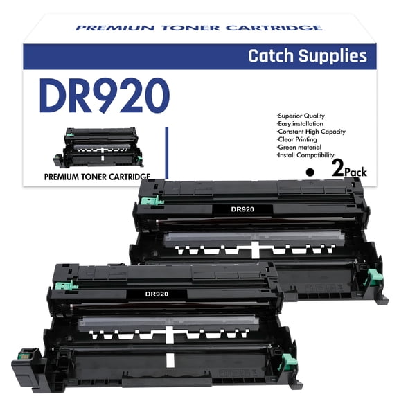 DR920 Drum Unit with Chip Compatible for Brother DR-920 HL-L5210DN HL-L5210DW HL-L5210DWT HL-L5215DW HL-L6210DW HL-L6210DWT HL-L6310DW Printers (2-Pack)