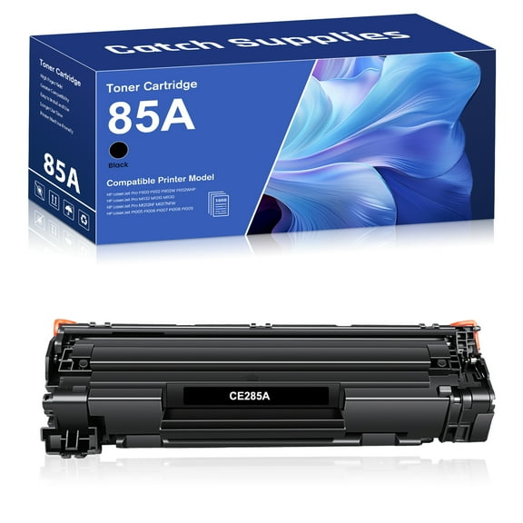 Catch Supplies Compatible 85A Toner Cartridge for HP 85A CE285A for HP LaserJet P1102W P1100 P1102 P1102WHP, Pro M1132 M1210 M1130 M1212NF M1217NFW (Black, 1-Pack)