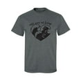 thumbnail image 1 of Catch Waves Not Feelings Adult Short Sleeve T-shirt, 1 of 4