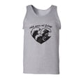 thumbnail image 1 of Catch Waves Not Feelings Adult Tank Top, 1 of 1