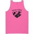 thumbnail image 1 of Catch Waves Not Feelings Neon Tank Top, 1 of 1