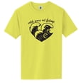 thumbnail image 1 of Catch Waves Not Feelings Short Sleeve Neon Tee, 1 of 1
