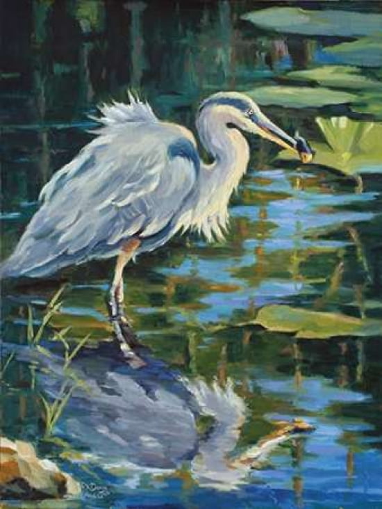 Catch of the Day Canvas Art - Kathleen Denis (18 x 24)