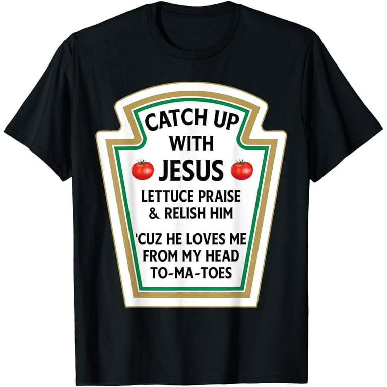 Ketchup with jesus hoodie new arrivals