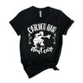 thumbnail image 1 of Catcher Hair Don't Care Shirt, Softball Catcher Shirt, Softball Player Shirt, Unisex T-Shirt, 1 of 5