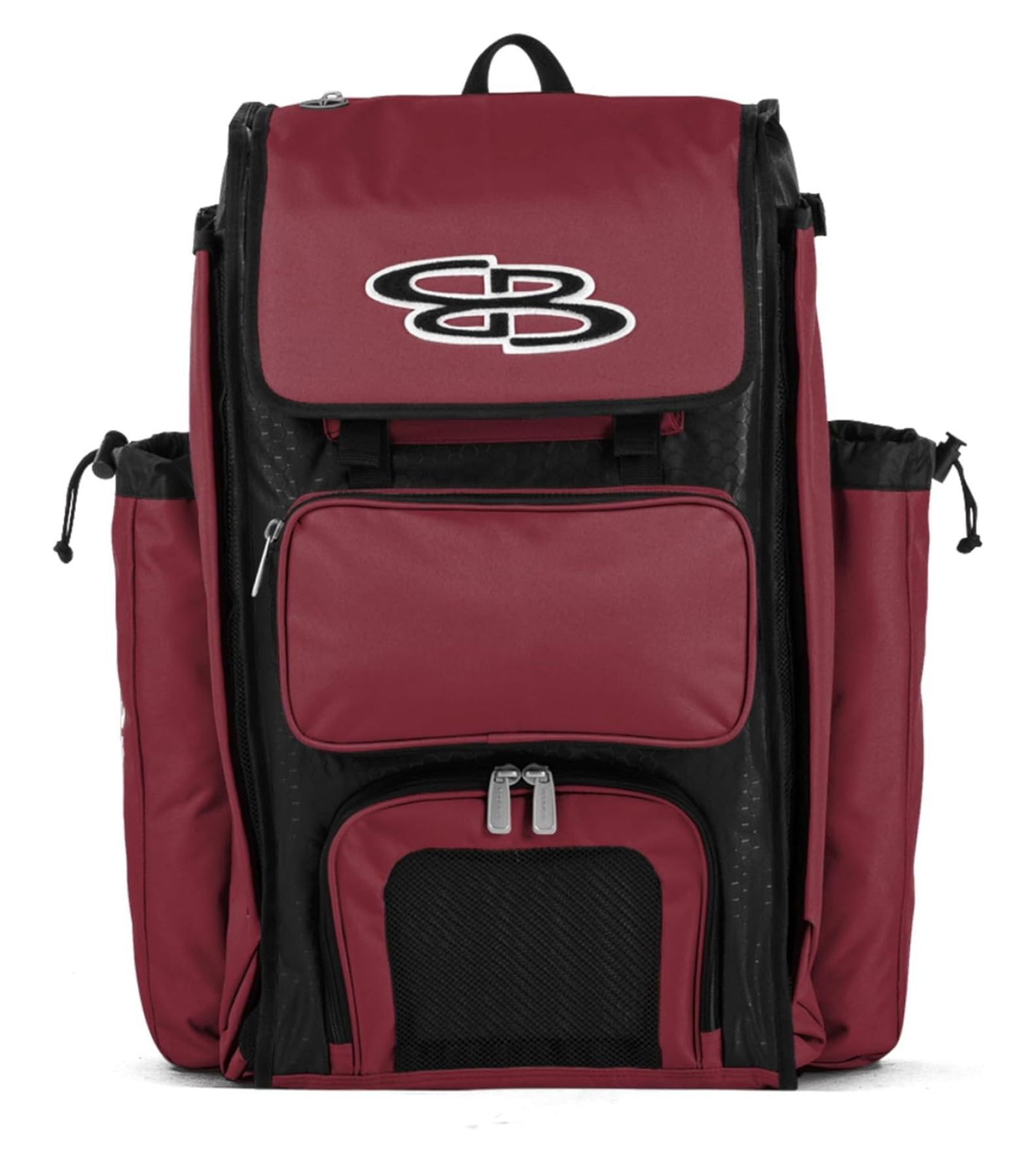 Catcher's Superpack Bat Bag - 23-1/2" x 13-1/2" x 9-1/2" -Multiple Colors-Holds 4 Bats-Backpack Version (no Wheels)