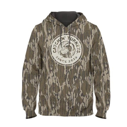 Catchin' Deers Hilltop Hoodie - Mossy Oak Bottomland