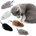 thumbnail image 1 of Catching Cat Dog Playing Mouse Toy Mechanical Motion Mouse Clockwork Pet, 1 of 7