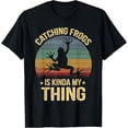 thumbnail image 1 of Catching Frogs is Kinda My Thing - Frog Catching Kids Gift T-Shirt, 1 of 4