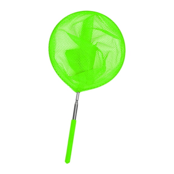 Catching Kid Fish Landing Net for Safe Fish Foldable Stainless Steel Rod Handle Fishing Net Saltwater Fish Equipment