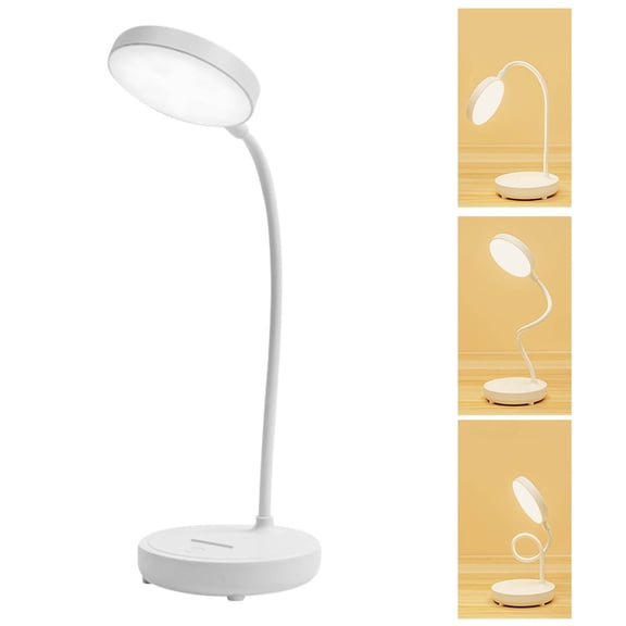 LED Desk Lamp, Table Lamp, Desk Lamps For Home Office, 3 Brightness Level With USB Charging Port, Desk Light With Adjstable Gooseneck For Readin for Home Clearance Men Women Gift