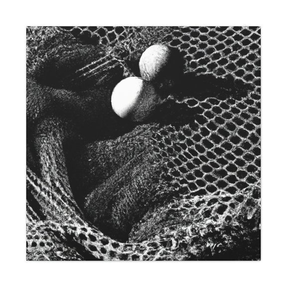 Catching the Sea's Bounty - Canvas