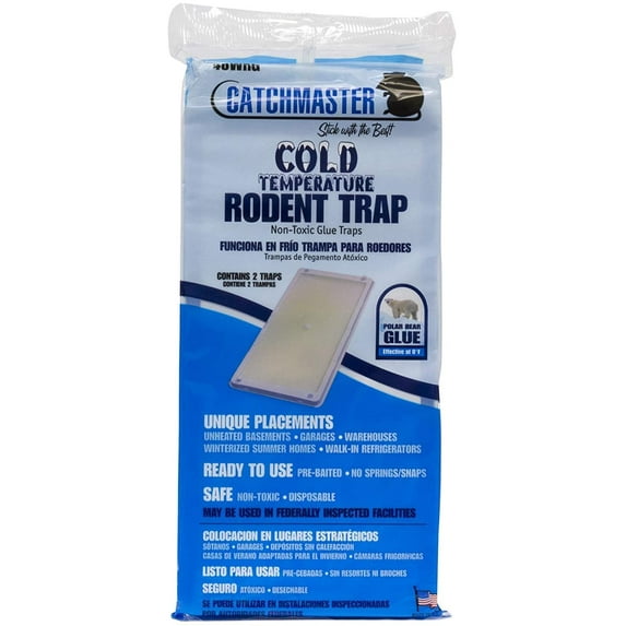 Catchmaster 48WRG Cold Temperature Glue Boards 1 Case 24 X 2 Pks. (48 Traps)