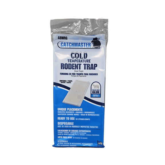 Catchmaster 48WRG Cold Weather Glue Trap - 12x2 Packs (24 Traps) by AP&G