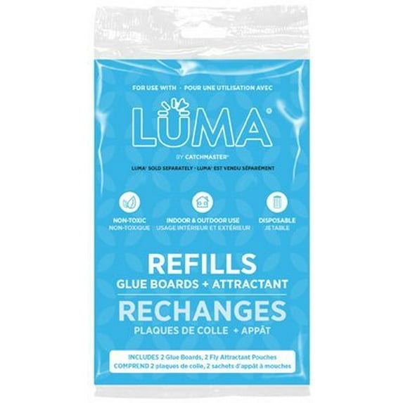 Catchmaster 945F-DISC Luma Flying Insect Glue Board Refills, 2-Pk. - Quantity 12