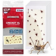 Catchmaster Cricket XL Giant Glue Traps 10-Pk, Bug Catcher Sticky Traps for Inside Home