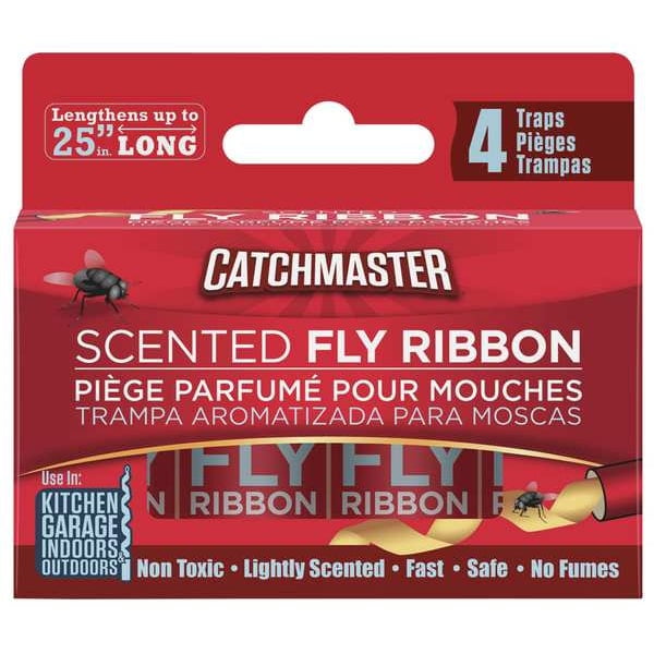 Catchmaster Fly Trap,25 in H,Paper,PK4 9144M4