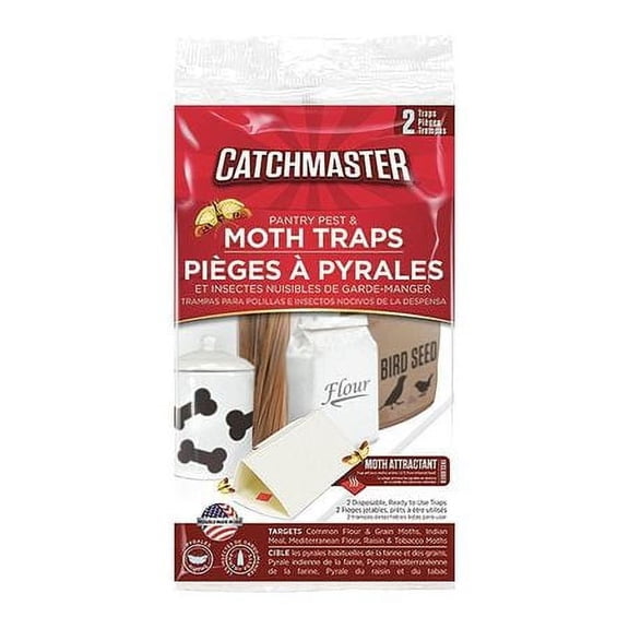 Catchmaster 4XTZ9 8-1/2 In. L Moth Trap, 5-1/4 In. W