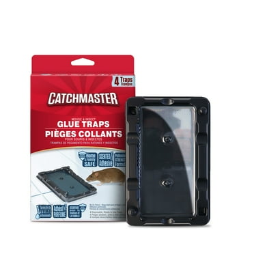Catchmaster Mouse & Insect Solid Glue Traps 4 Count