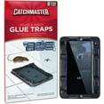 Catchmaster Mouse and Insect Adhesive Glue Traps (8 Traps) Indoors Ready NonToxic Easy to
