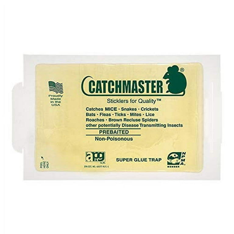 Max-Catch Pest Glue Trap White by Catchmaster - 72 Boards Peanutbutter  Scented, 313052788704