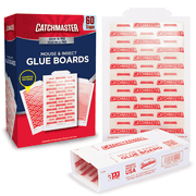 Catchmaster Insect & Mouse Glue Traps 60pk, Indoor Sticky Traps for Mice, Bulk Glue Traps