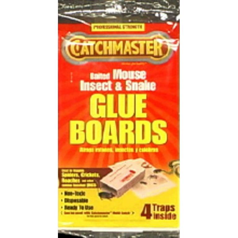 Catchmaster Mouse, Insect, and Snake Glue Boards - 4pk