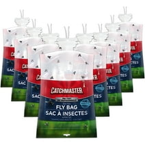 Catchmaster Pro Series Disposable Fly Bag 8 Pack - Outdoor Use - Non-Toxic